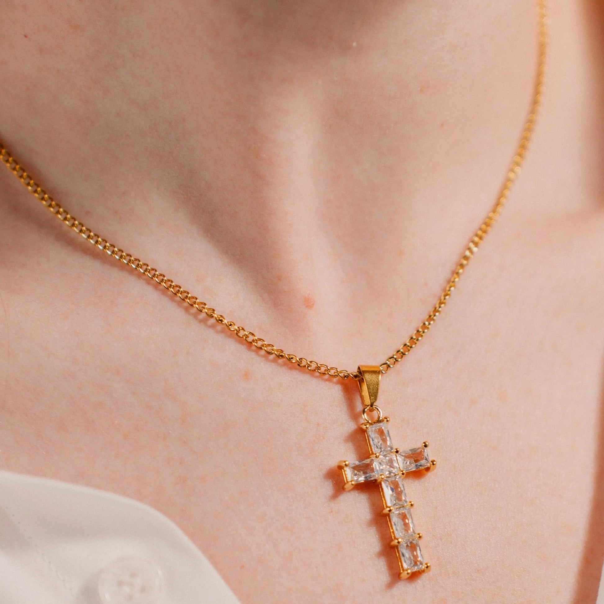 Cross Necklace | Customizable Necklace | Unisex Gift