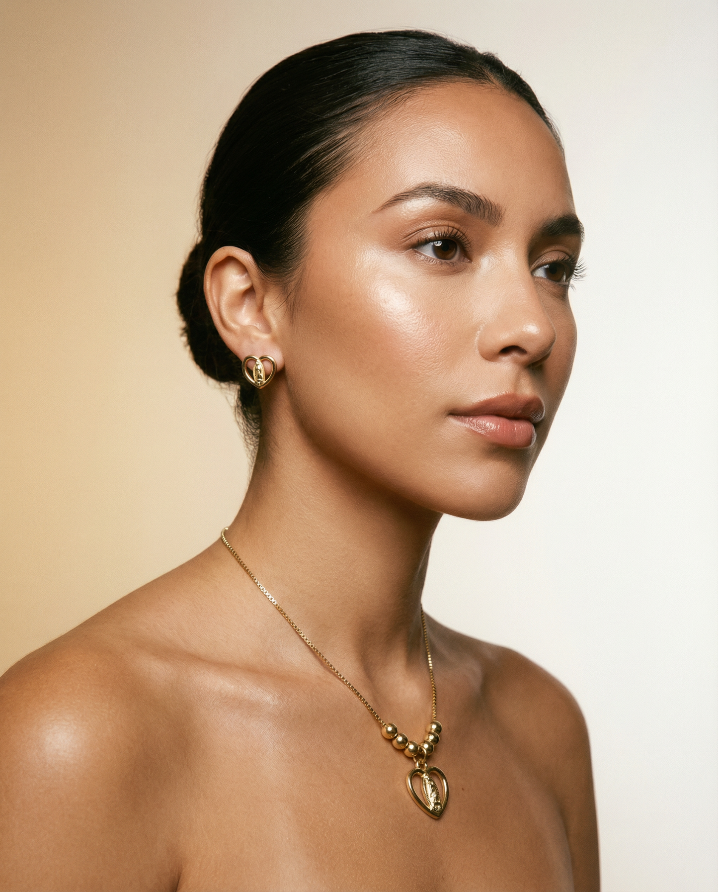 Catholic Jewelry Set | Devotional Heart